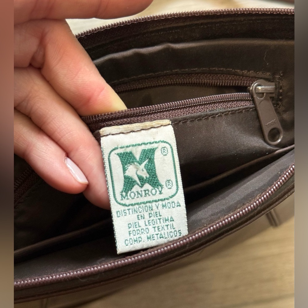 Monroy Genuine Leather Women’s Shoulder Bag - Picture 4 of 5